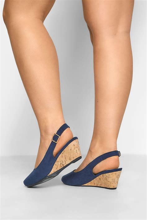 slingback wedges.